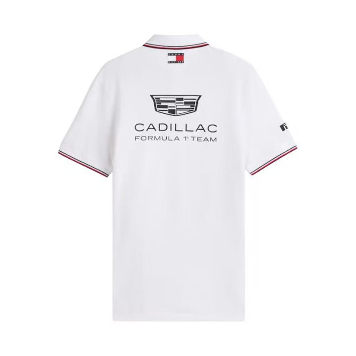 Cadillac White Polo Shirt F1 Jersey 2026