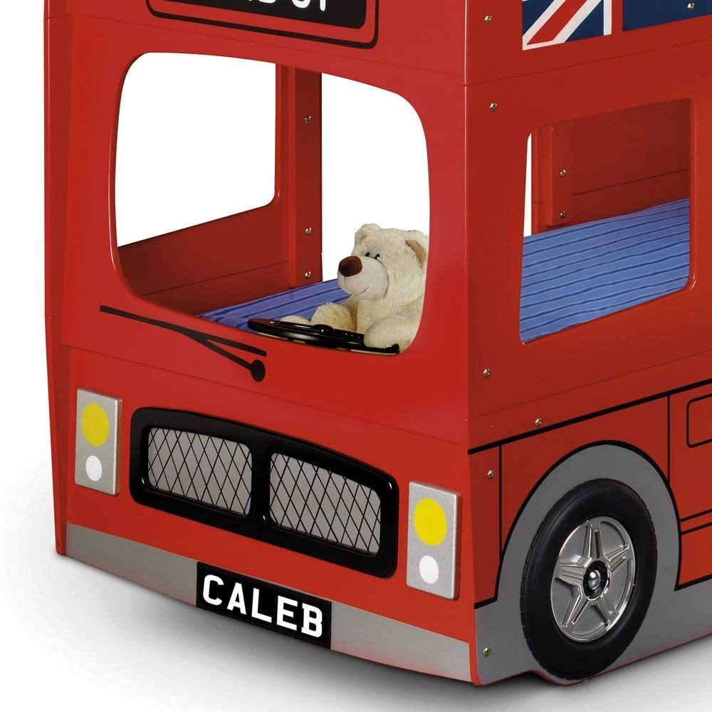 London Bunk Bed, Red