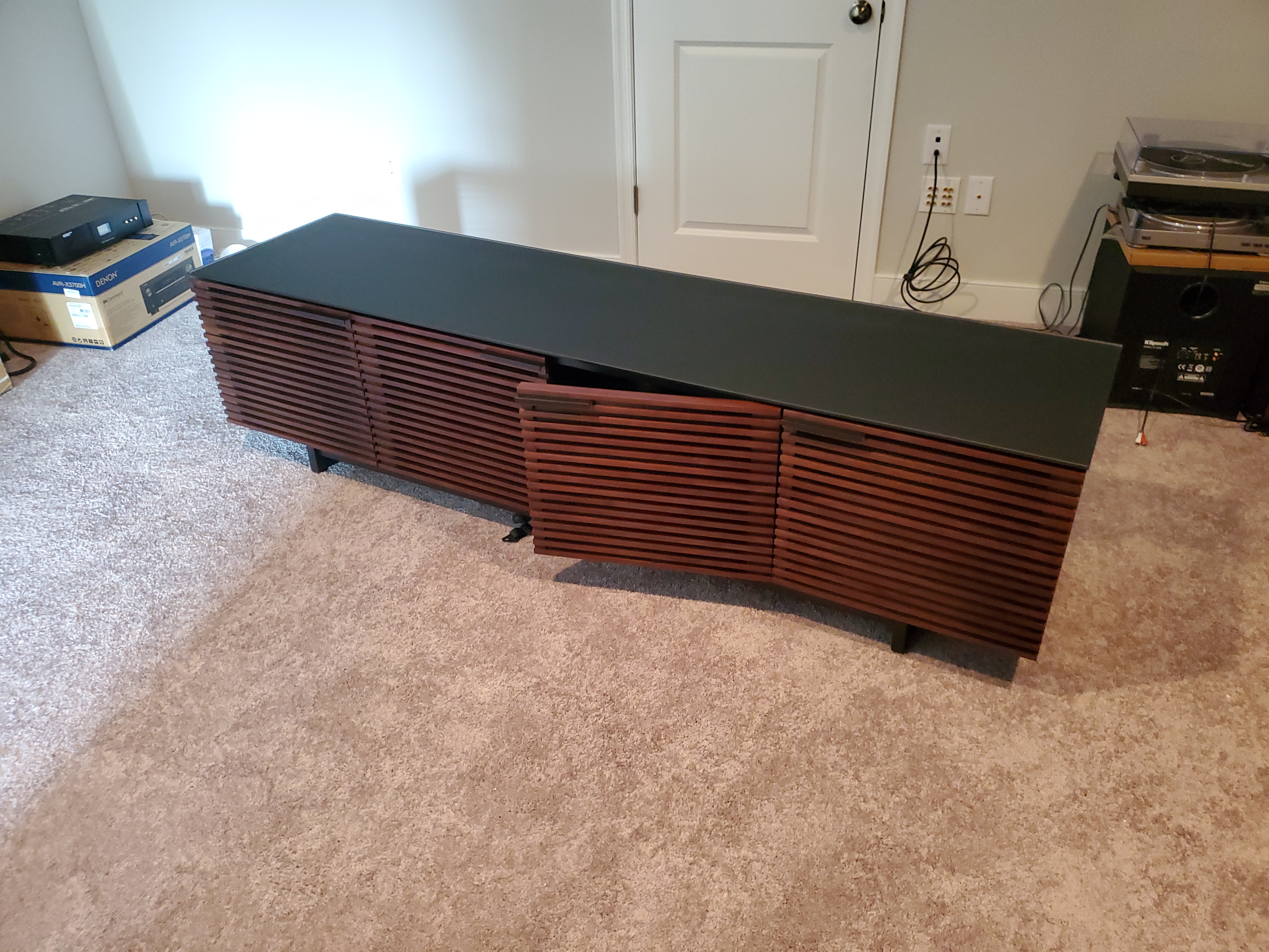 BDI Corridor 8177 Triple-Width Media Console with Drawer
