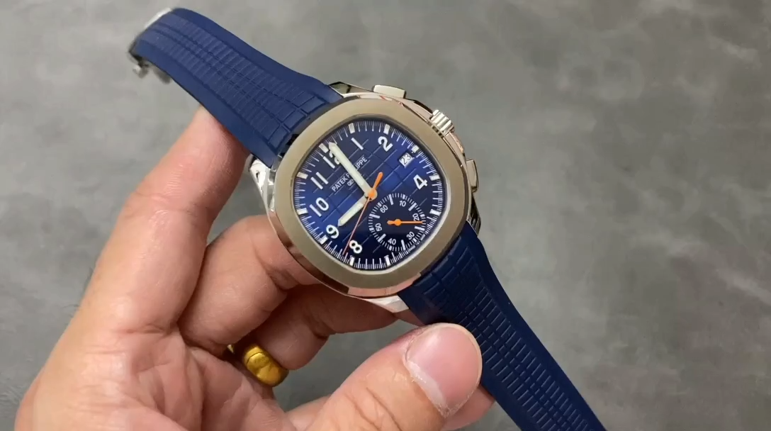 【Super Clone】Replica Patek Philippe Aquanaut Blue 5968A 001 42mm Mens Watch