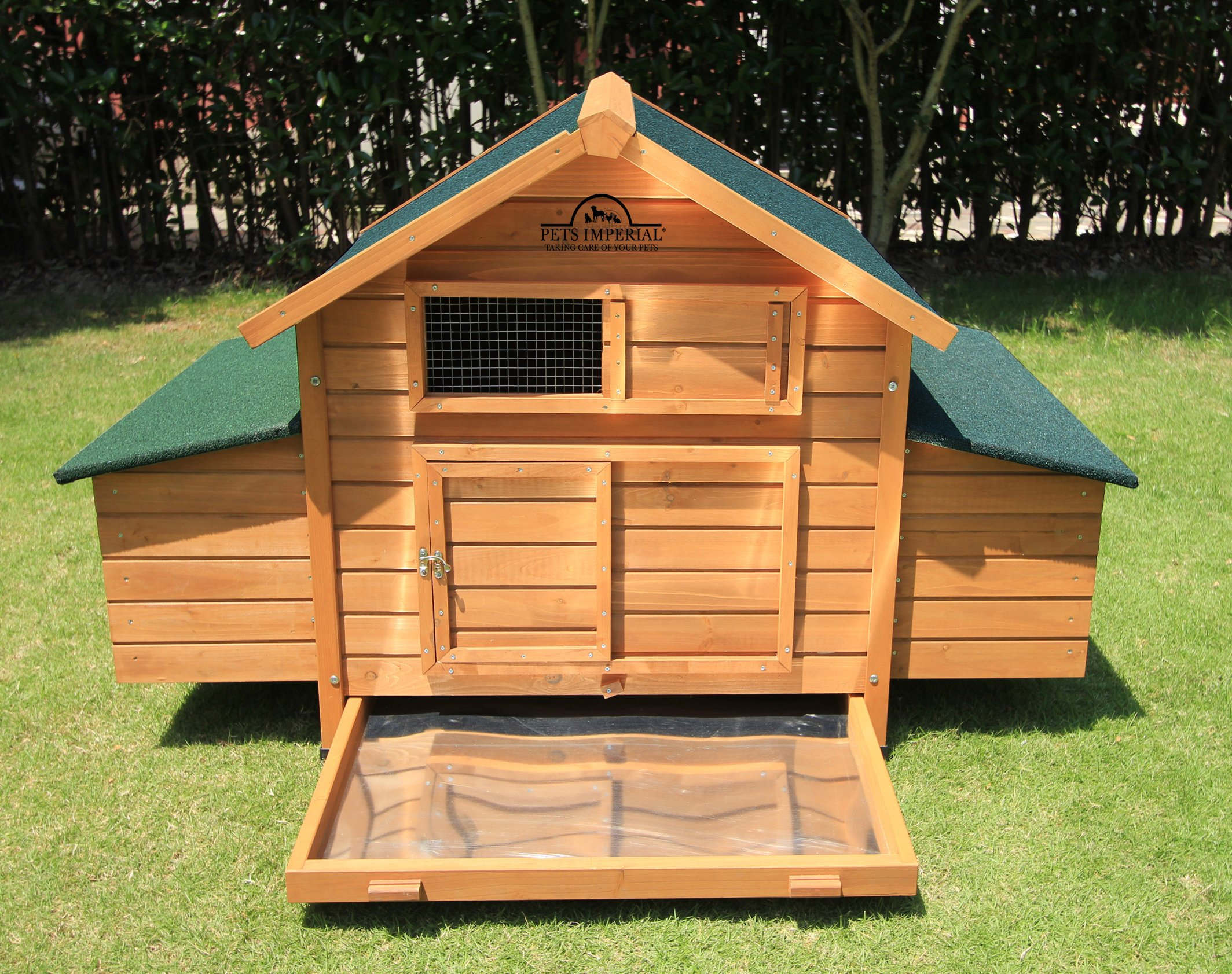 Double Savoy Large Chicken Coop with 2 Nest Boxes Suitable Up