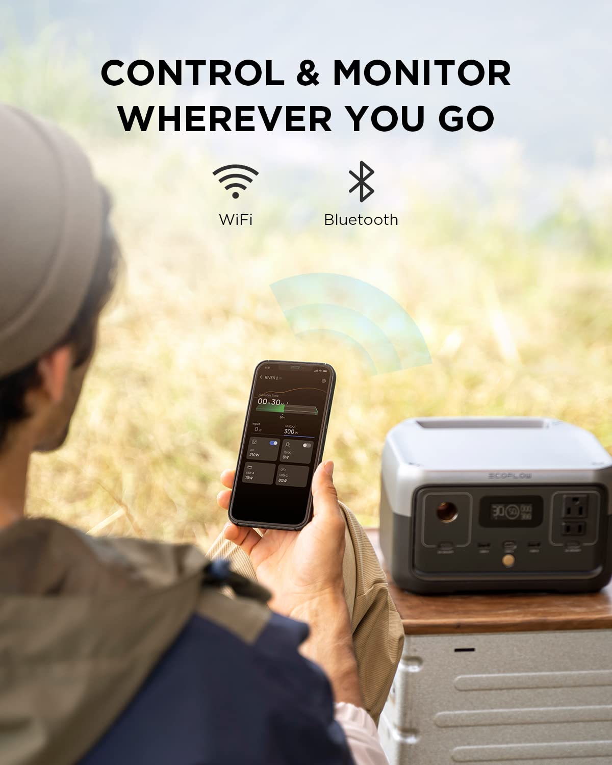 EF ECOFLOW Portable Power Station RIVER 2