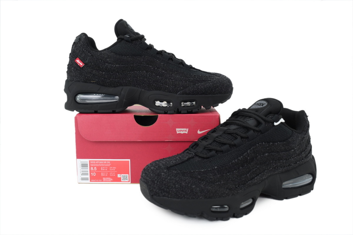 Levi's x Nike Air Max 95 OG Black Anthracite HM4743-001