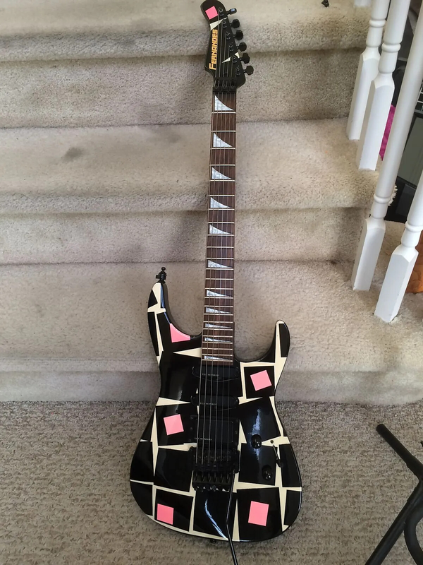 Fernandes Adrian Vandenberg Signature Electric Guitar HSS Pickups