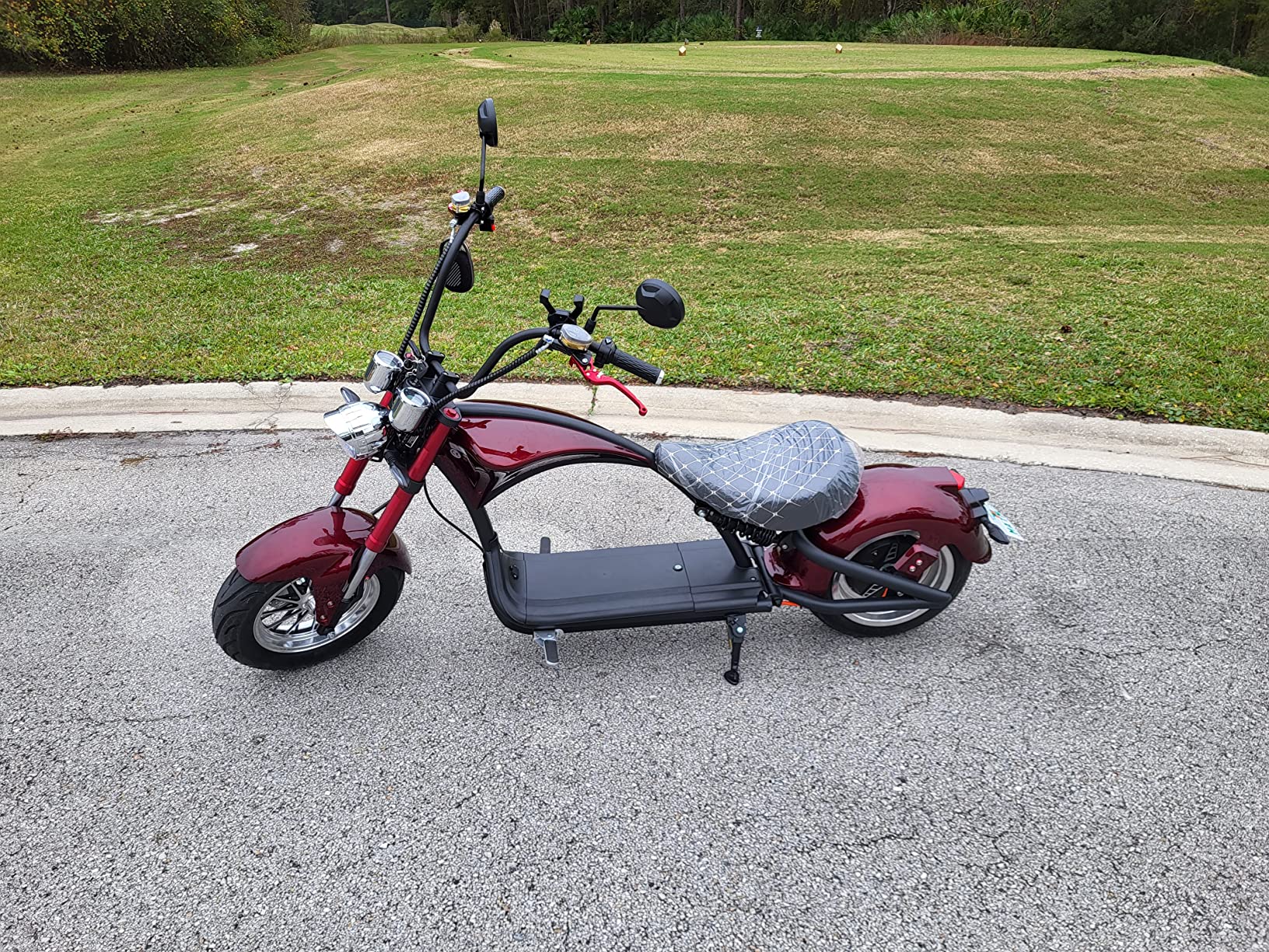 eAhora M1P 37Mph 2000W Electric Motorcycle for Adults