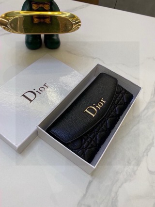 Dior Caro Long Flap Wallet
