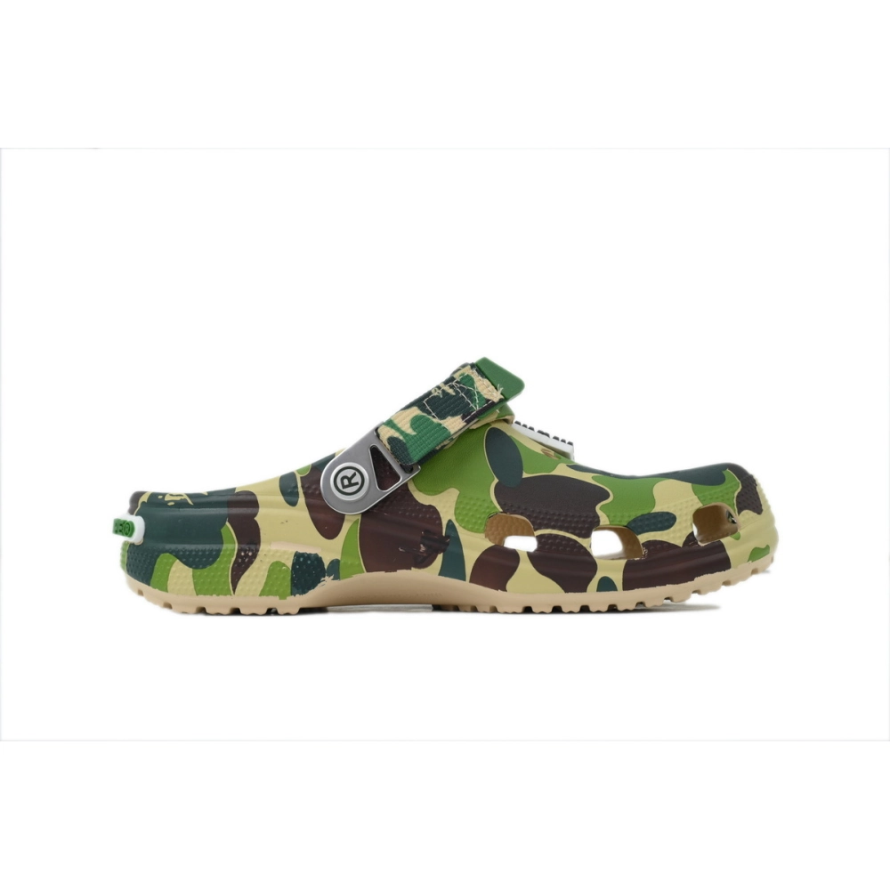 BAPE x Crocs Classic Clog BAPE x Crocs Classic Clog 'ABC Camo - green' - ogsneaker