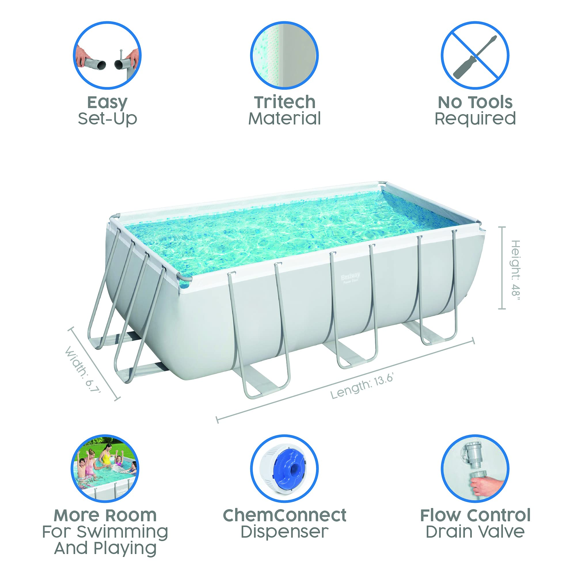404x201x100 Swimming Pool Home Adult Children Swimming Pool