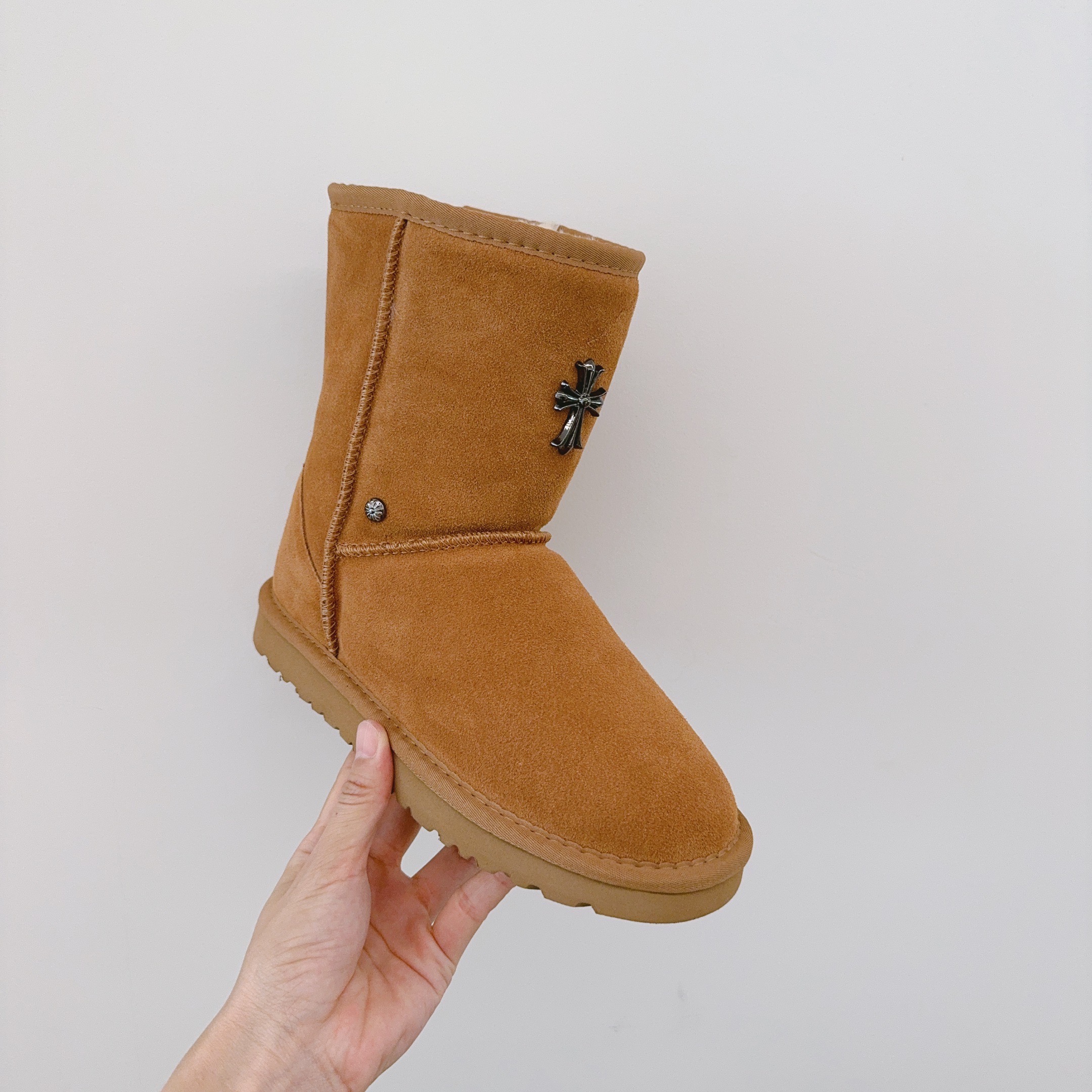 UGG Kids 5825 Mid-Calf Boots Cross Motif