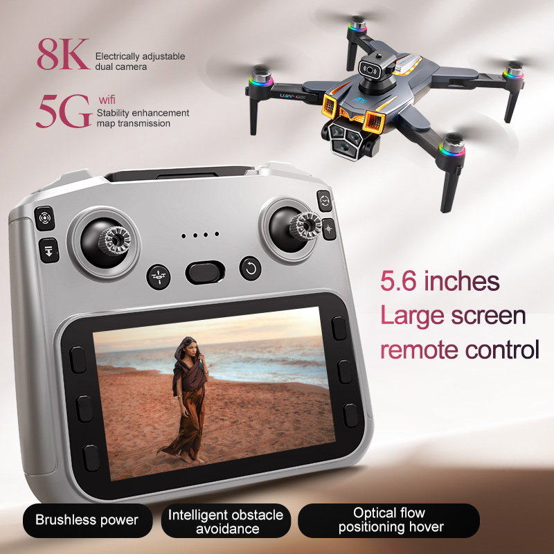 A19 Pro 8K Camera Drone | Smart Obstacle Avoidance Quadcopter with 5.6