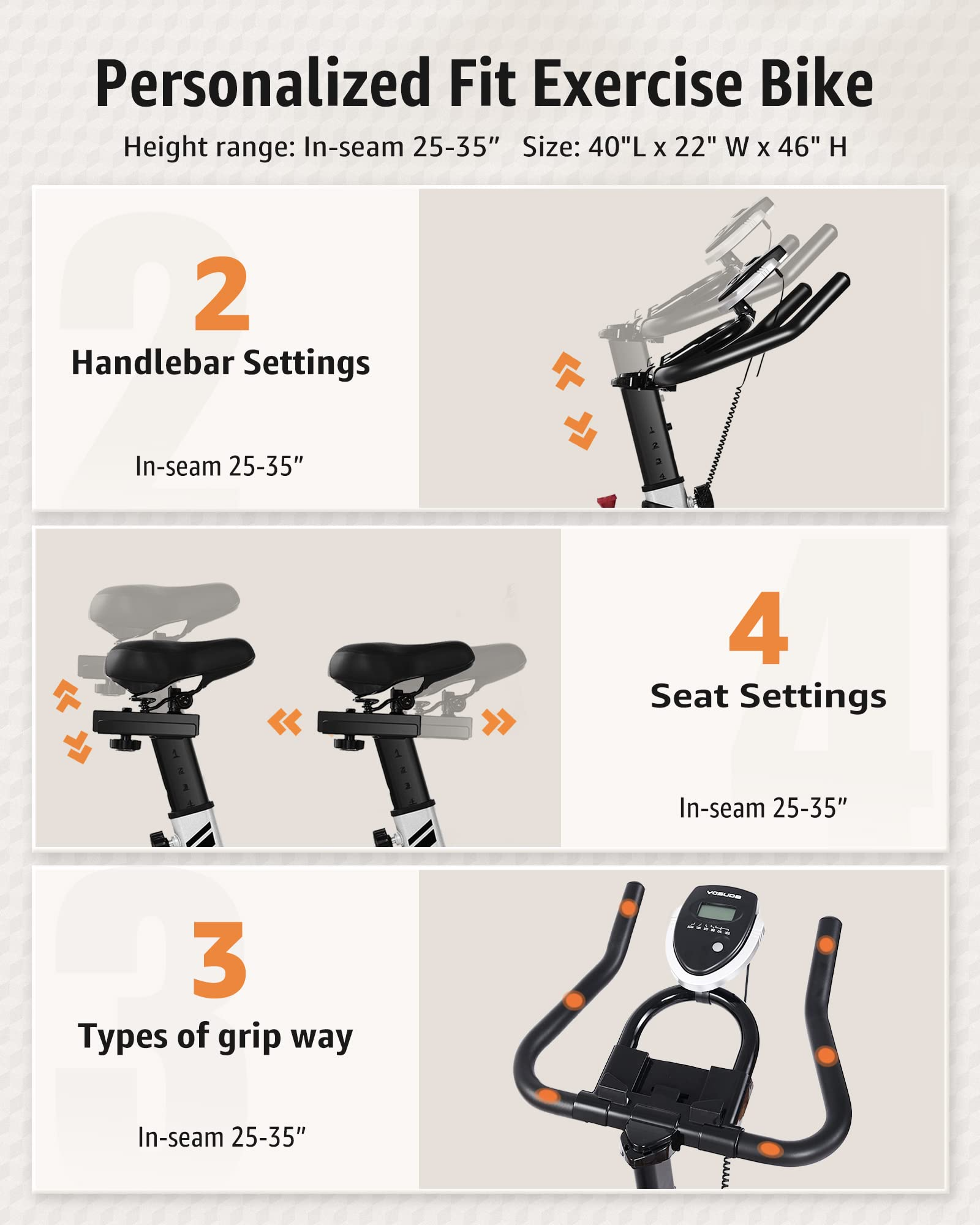 Indoor Cycling Bike Stationary Bike - Cycle Bike with Ipad Mount