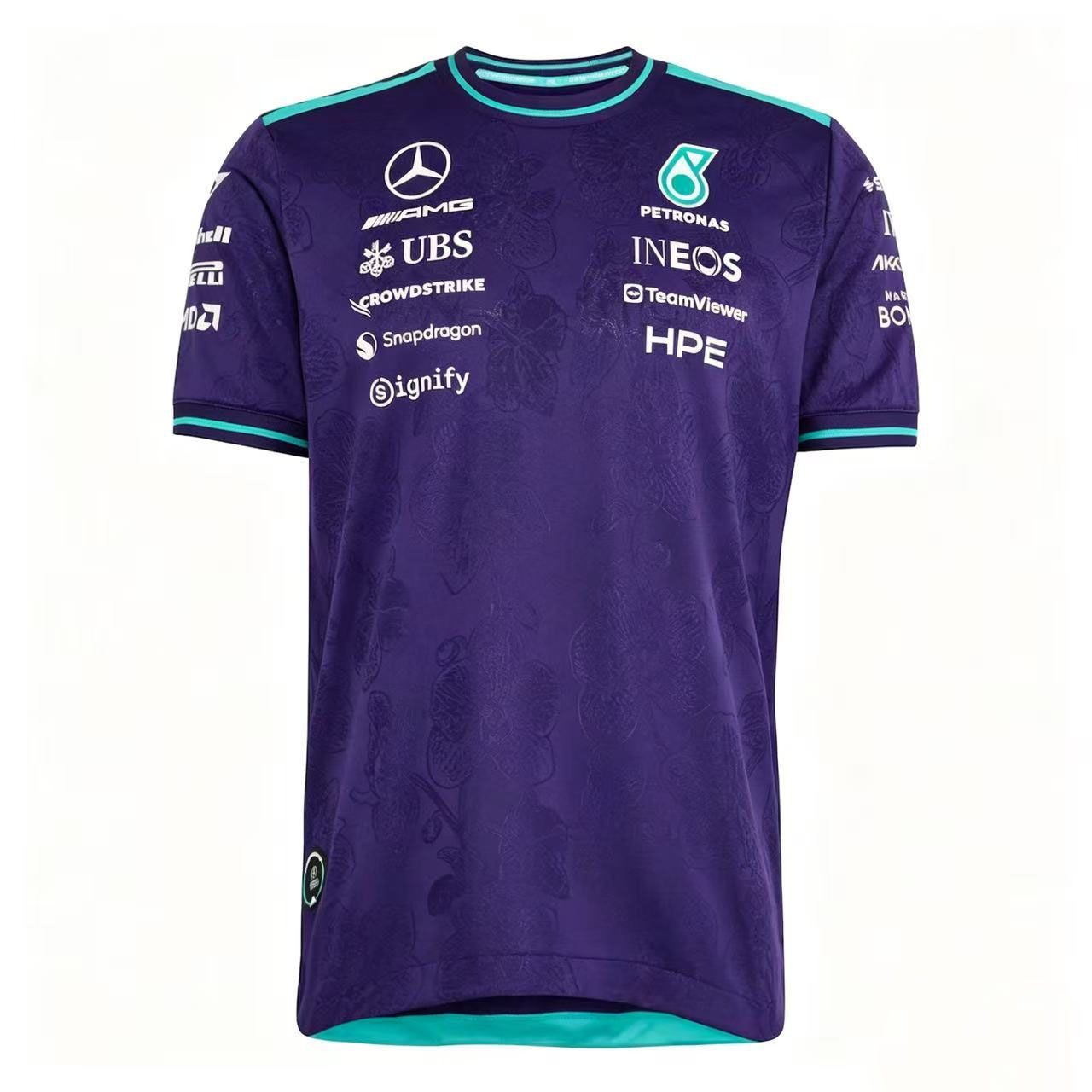 Mercedes Purple Shirt F1 Jersey 2026