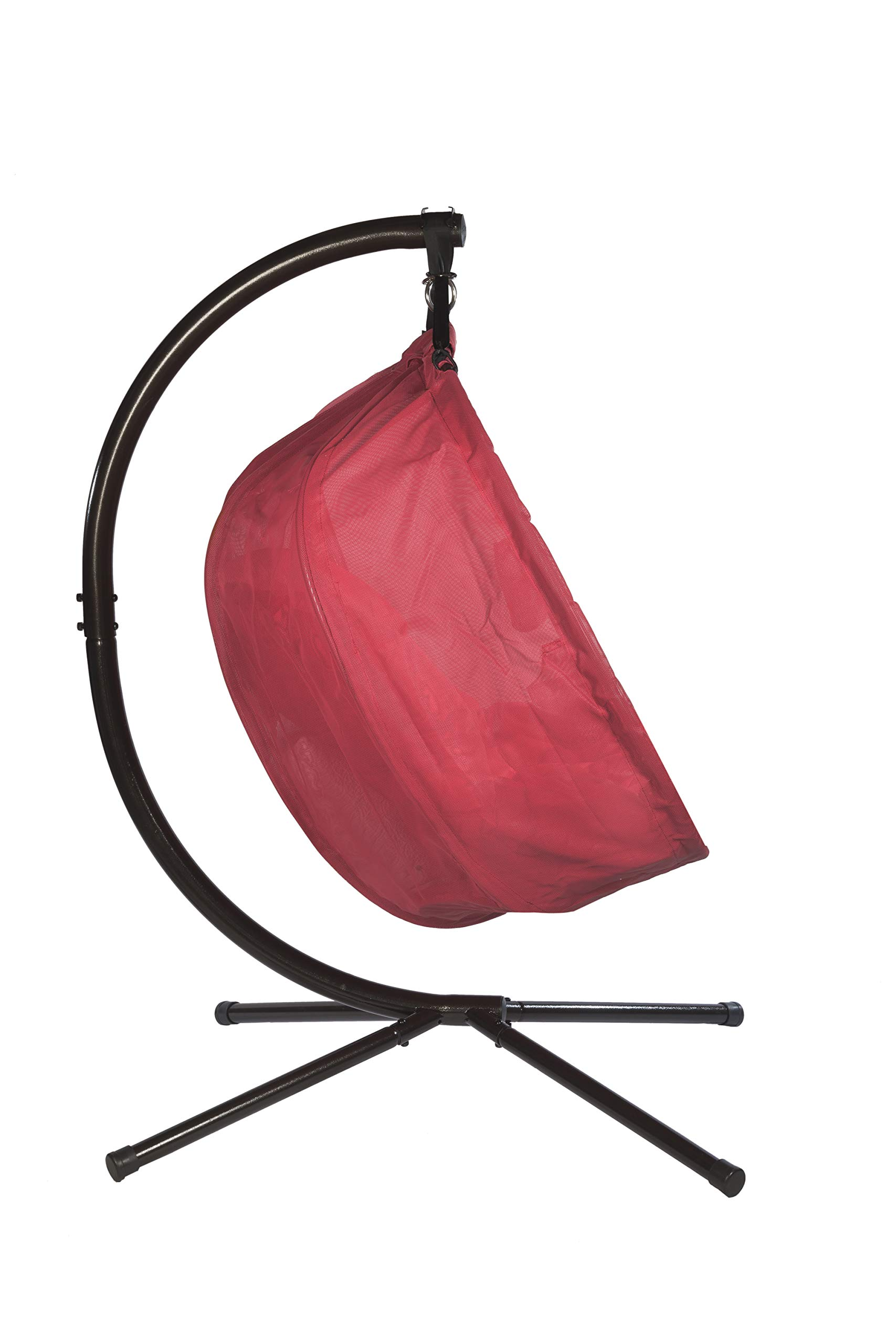 Hanging Pumpkin Loveseat Chair with Stand