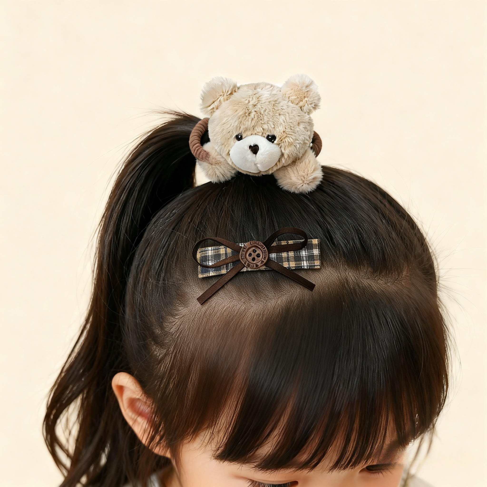 Plush Bear Hair Clip