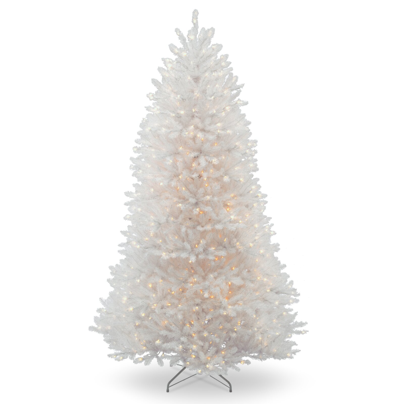 Dunhill Fir Lighted Artificial Fir Christmas Tree