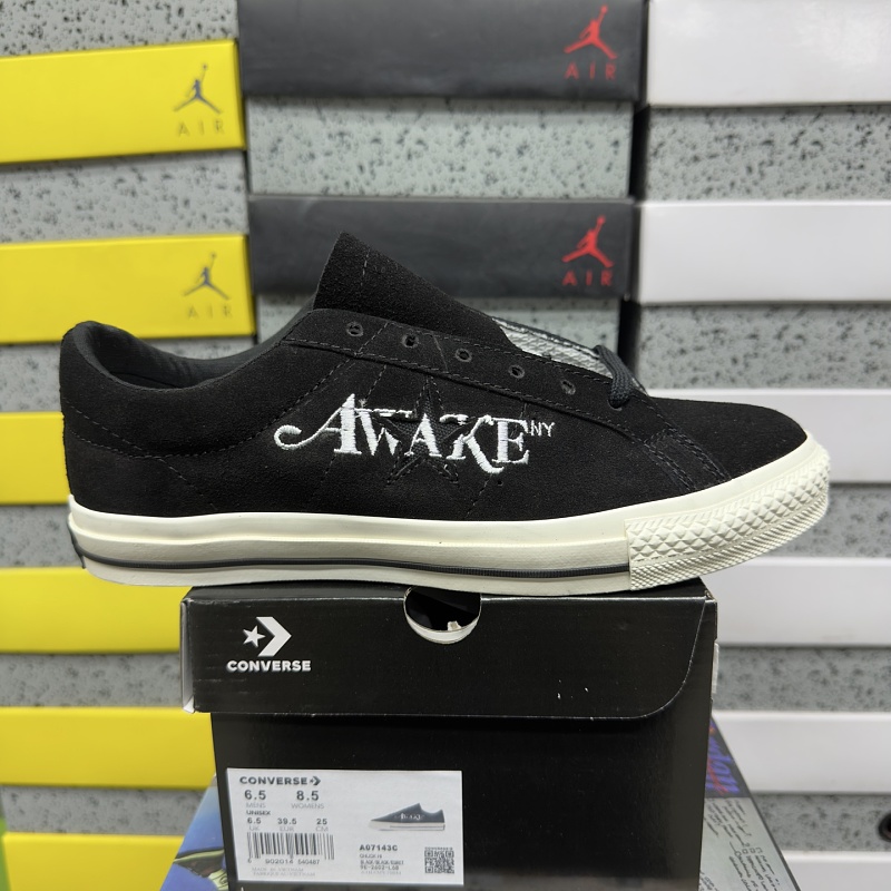 Converse Black Logo Platform