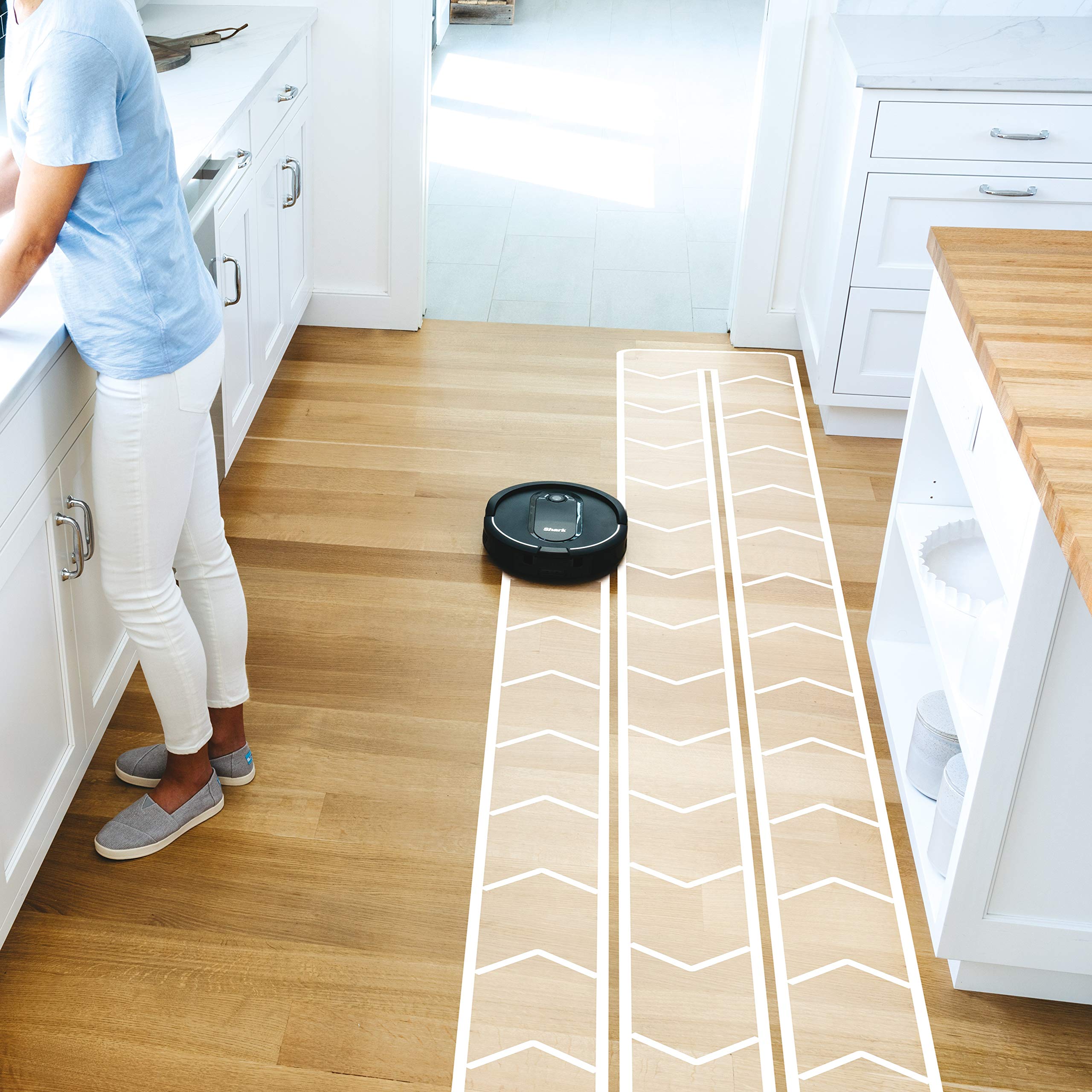 Robot Self-Empty Robot Vacuum, Wi-Fi Connected