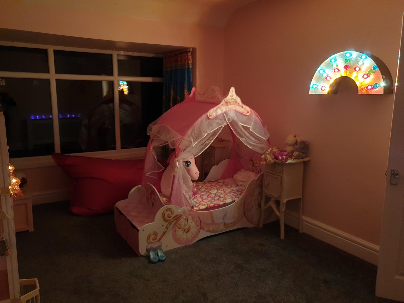 Princess Carriage Kids Toddler Bed by HelloHome