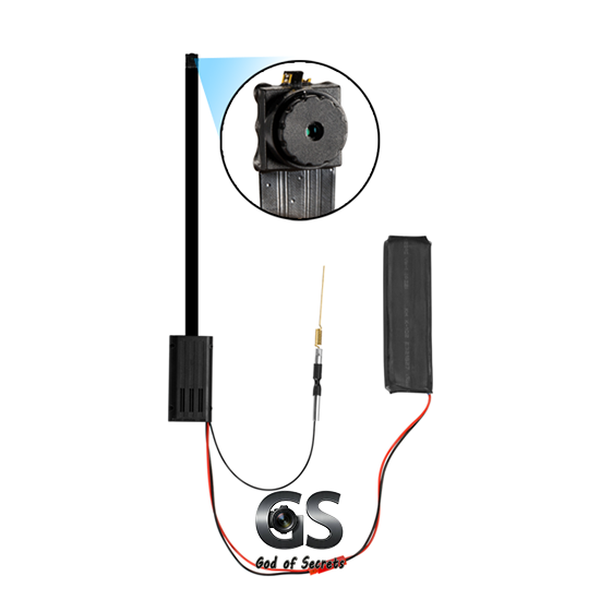 God of Secrets—4K Ultra HD WIFI Spy Clothing Button Nanny Camera DIY