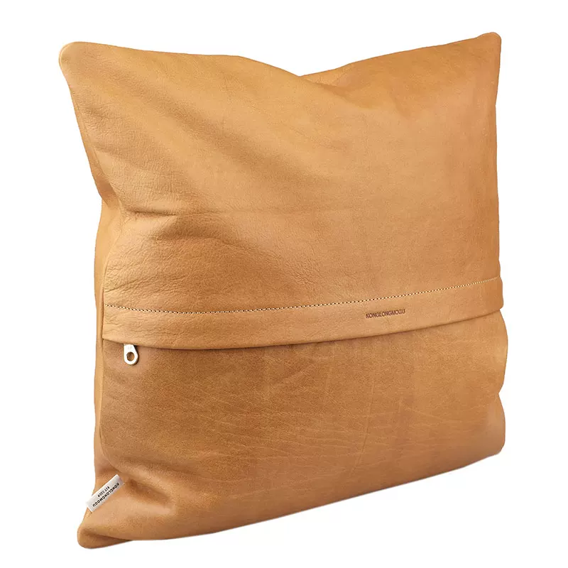 Cowhide down cushion pillow