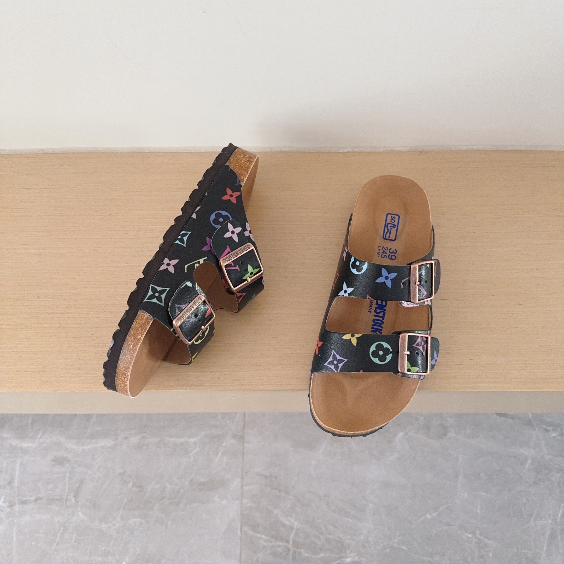UGG Kids Collaboration Series Birken-Style Two-Strap Sandals Adult And Kids