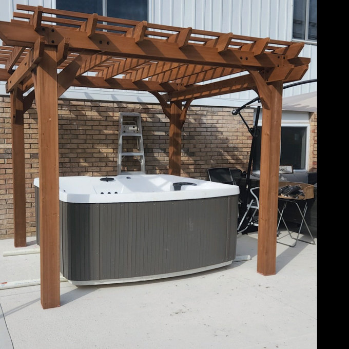 Lifesmart Spas Leganza 6 - Person 90 - Jet Rectangular Hot Tub
