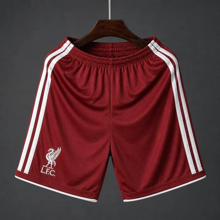 Liverpool Home Soccer Shorts Fan Version 26/27