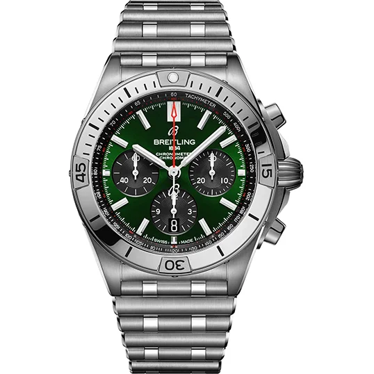 【Super Clone】Breitling Watch Chronomat B01 42 Bentley Green Bracelet