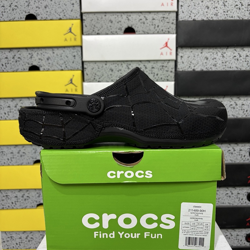 Crocs Spider-Man Classic Clog - All Black