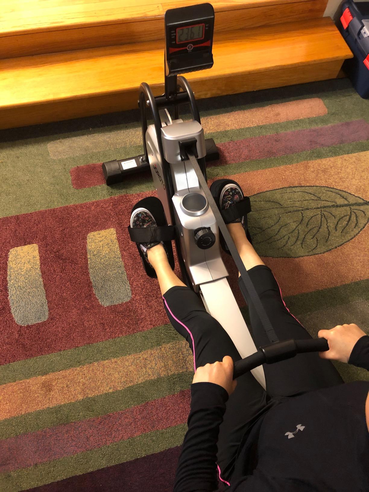 Magnetic Rower Rowing Machine with LCD Display 300LB Weight