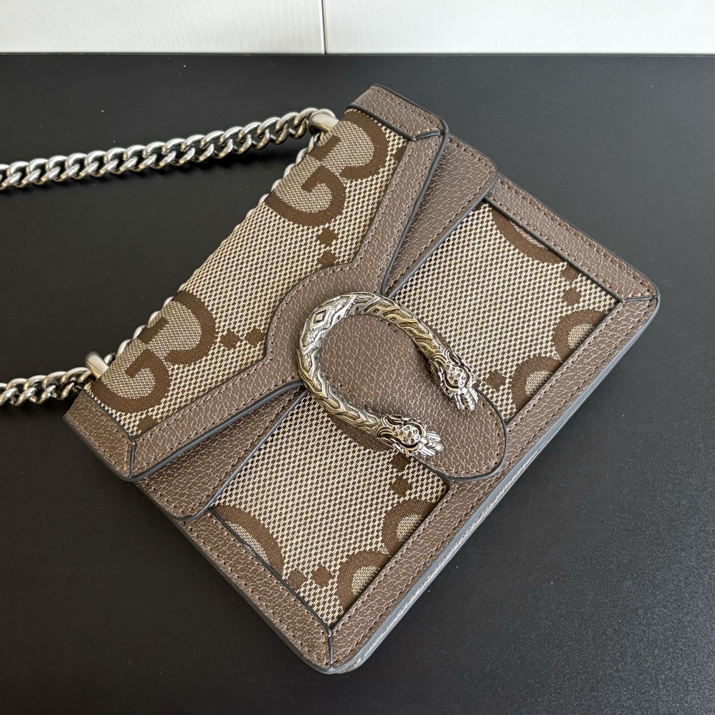 Gucci Dionysus Small GG Supreme Shoulder Bag