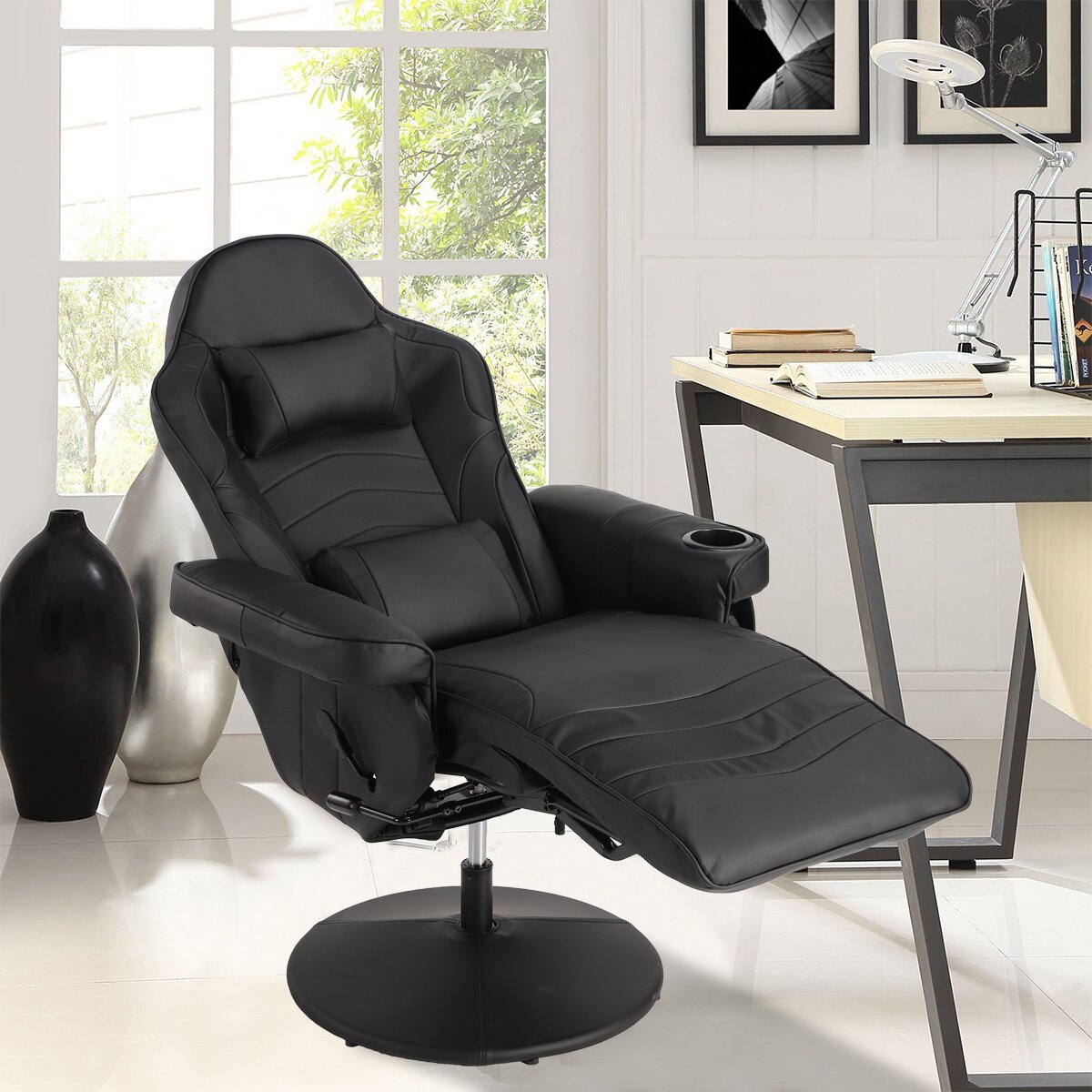 Herrington Massage Video Gaming Recliner Chair - with Cupholder