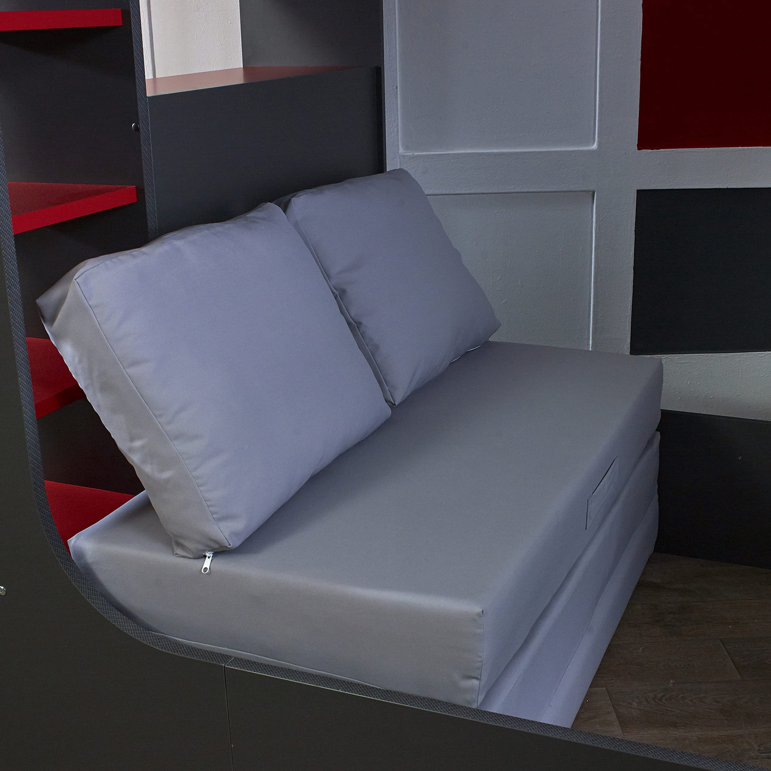 PodBed High Sleeper Gaming Bed with Sofa Bed