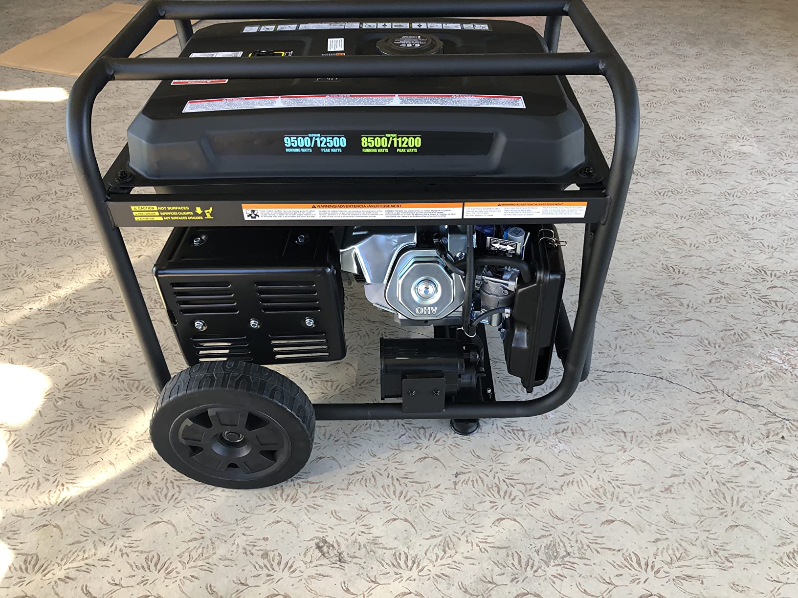 Westinghouse 12500 Watt Dual Fuel Home Backup Portable Generator