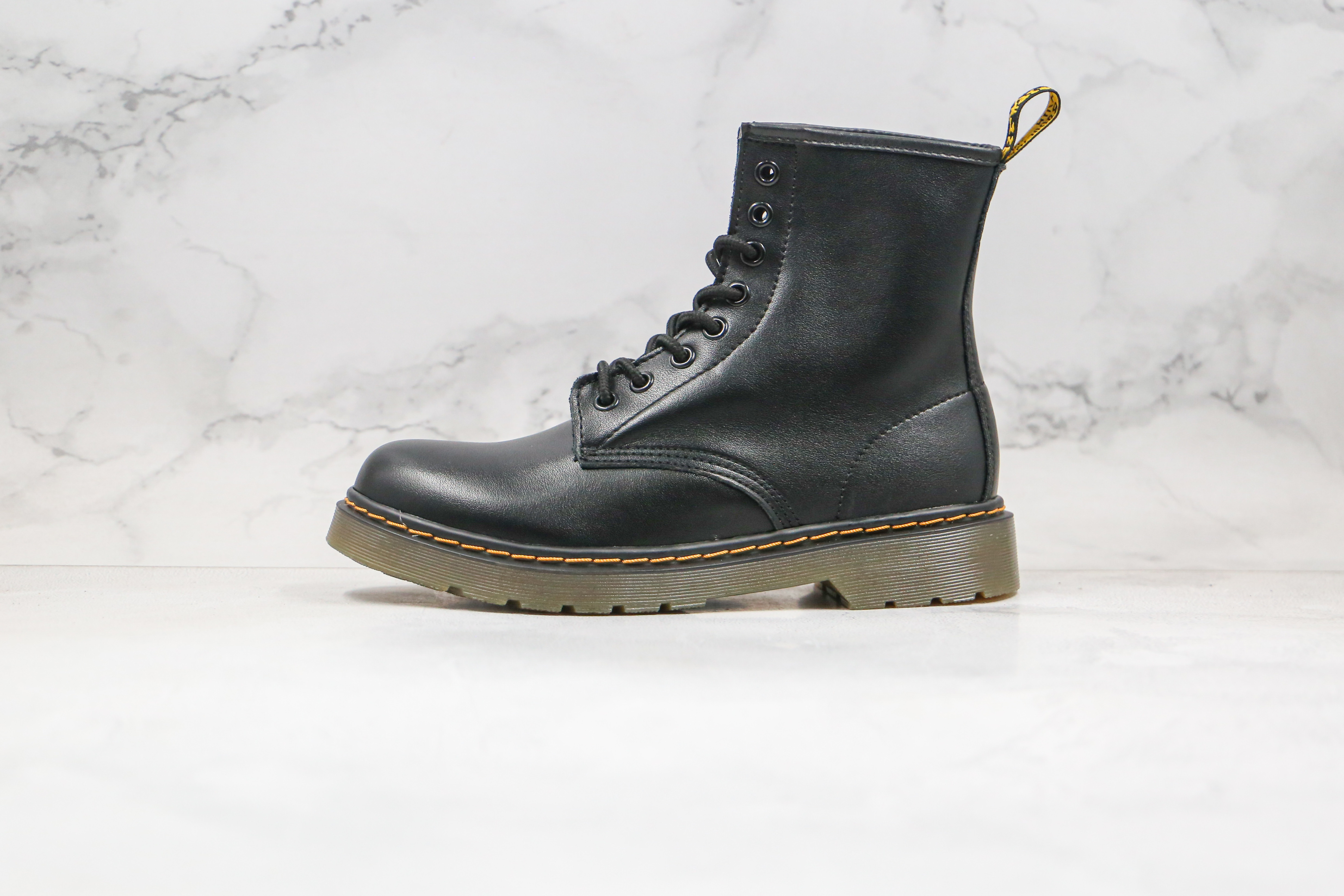 Dr. Martens 1460 Black Soft Leather 8-Eye Classic Boots