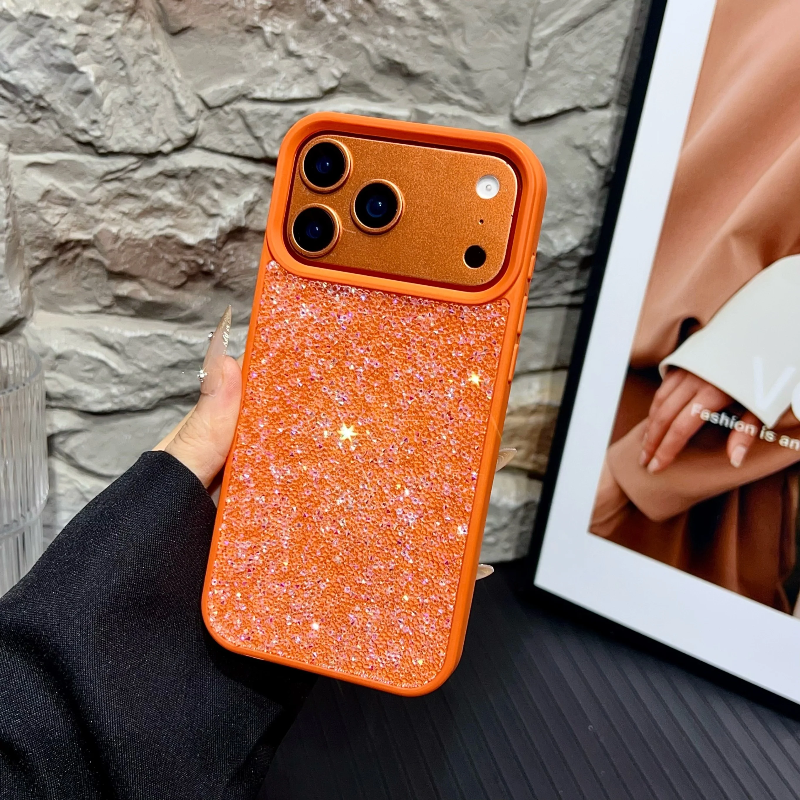 iPhone 17 Pro Max Protective Case Shockproof - back view