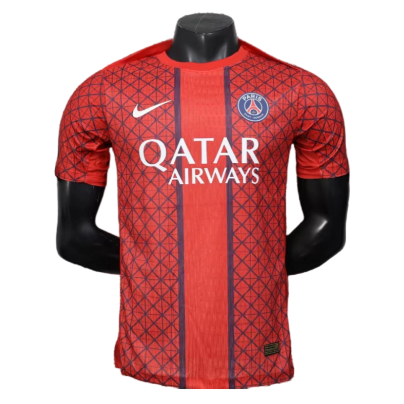 PSG2025/2026 PSG Pre-match TrainingFootball Shirt (Player Edition)