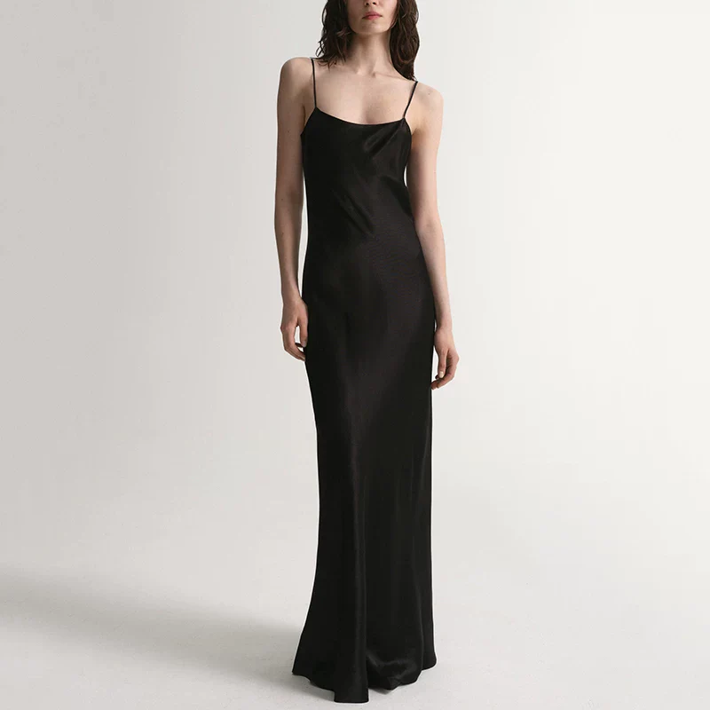 Slimming elegant camisole dress