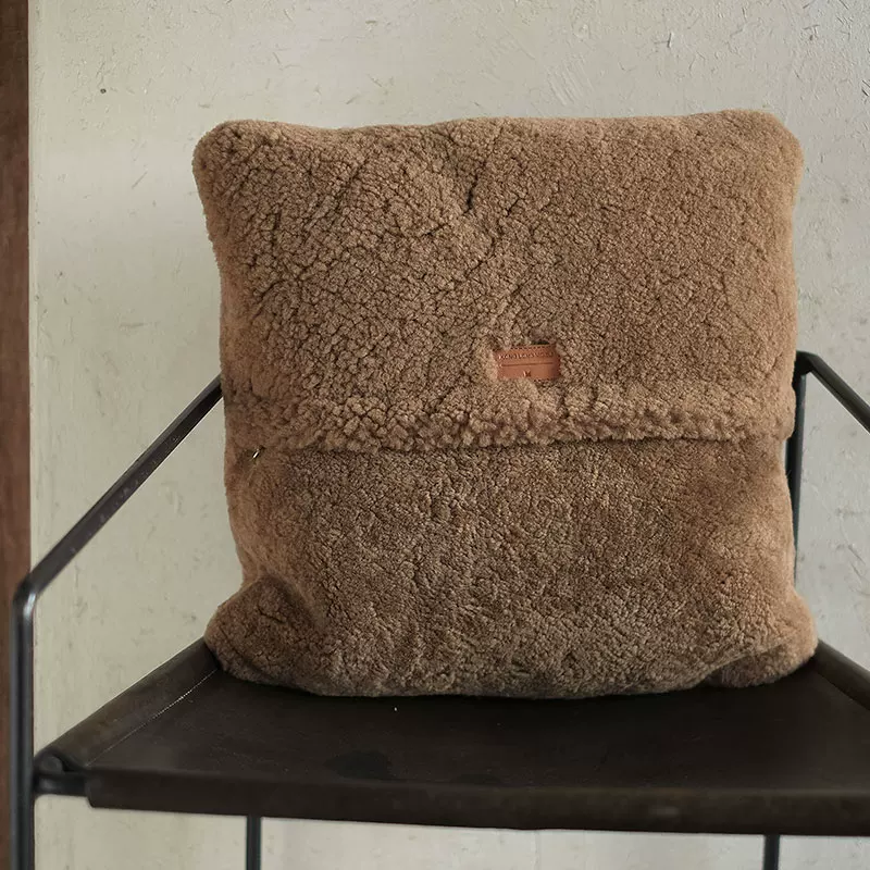 Cowhide down cushion pillow