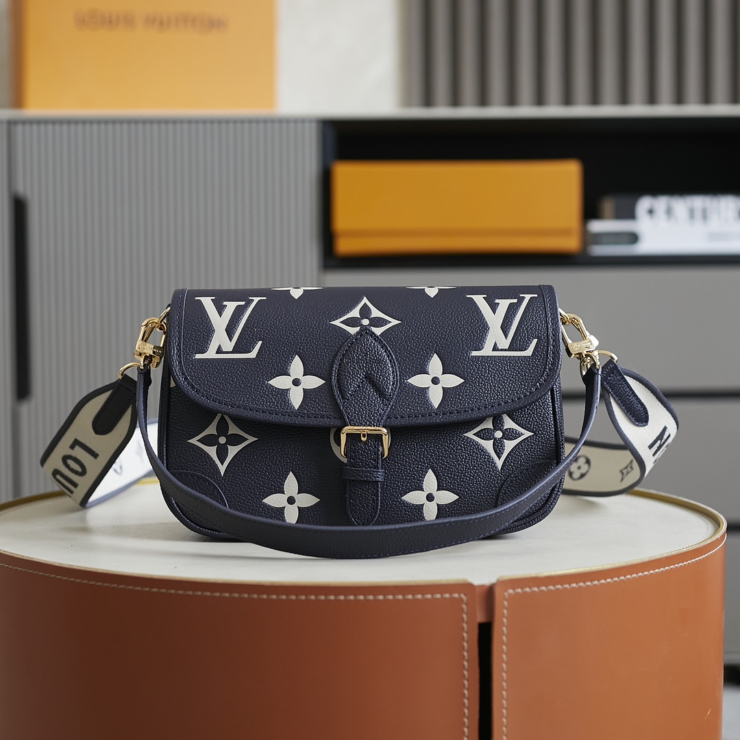 LV Nano Diane Monogram Shoulder Crossbody Bag