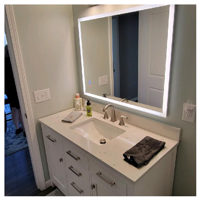 Bronson Rectangle LED Wall Mirror