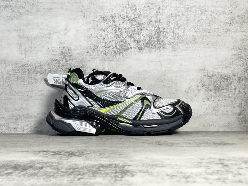 Balenciaga Runner 7 Upgrade Black Green Sneakers