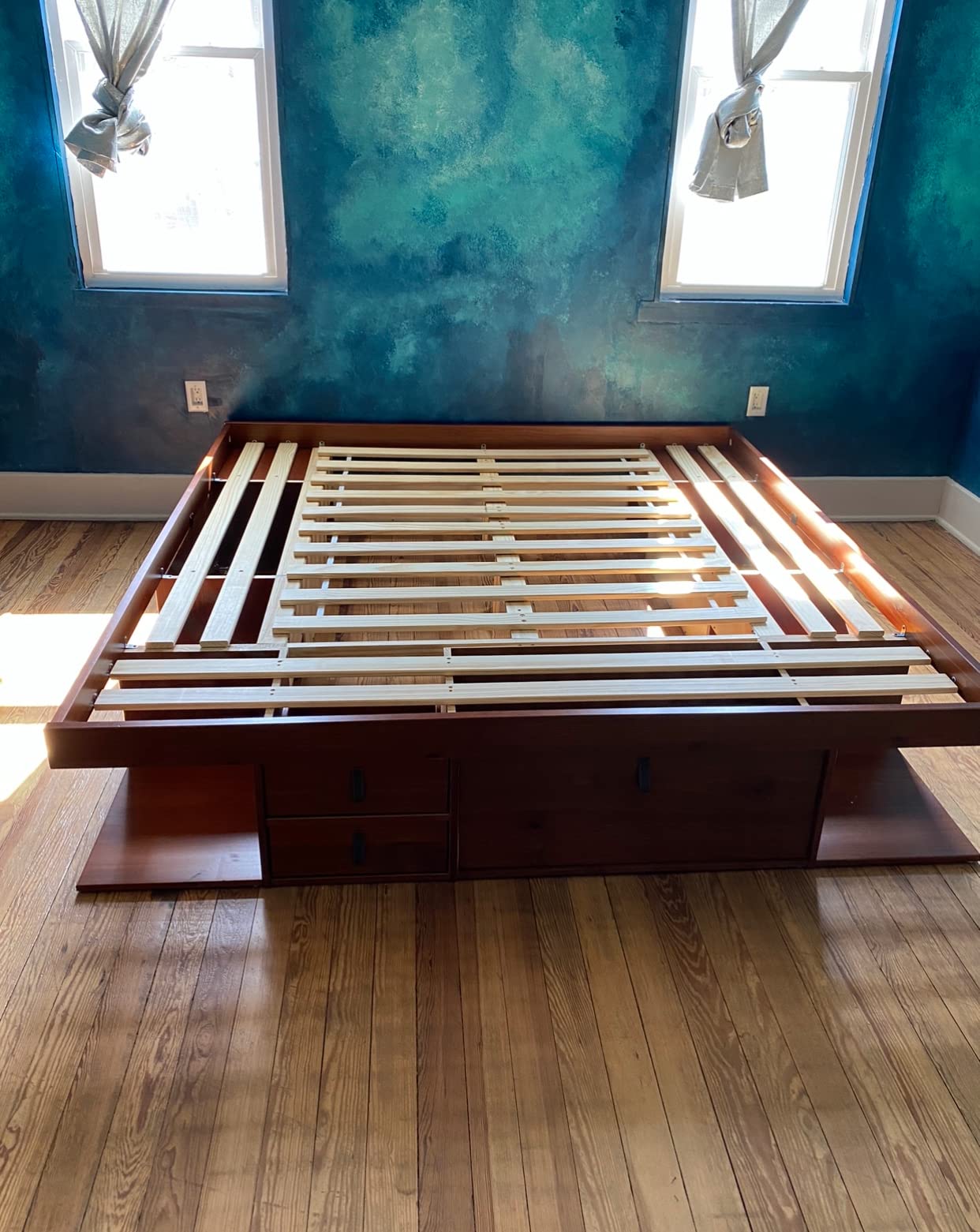 Bali Storage Platform Bed with Drawers