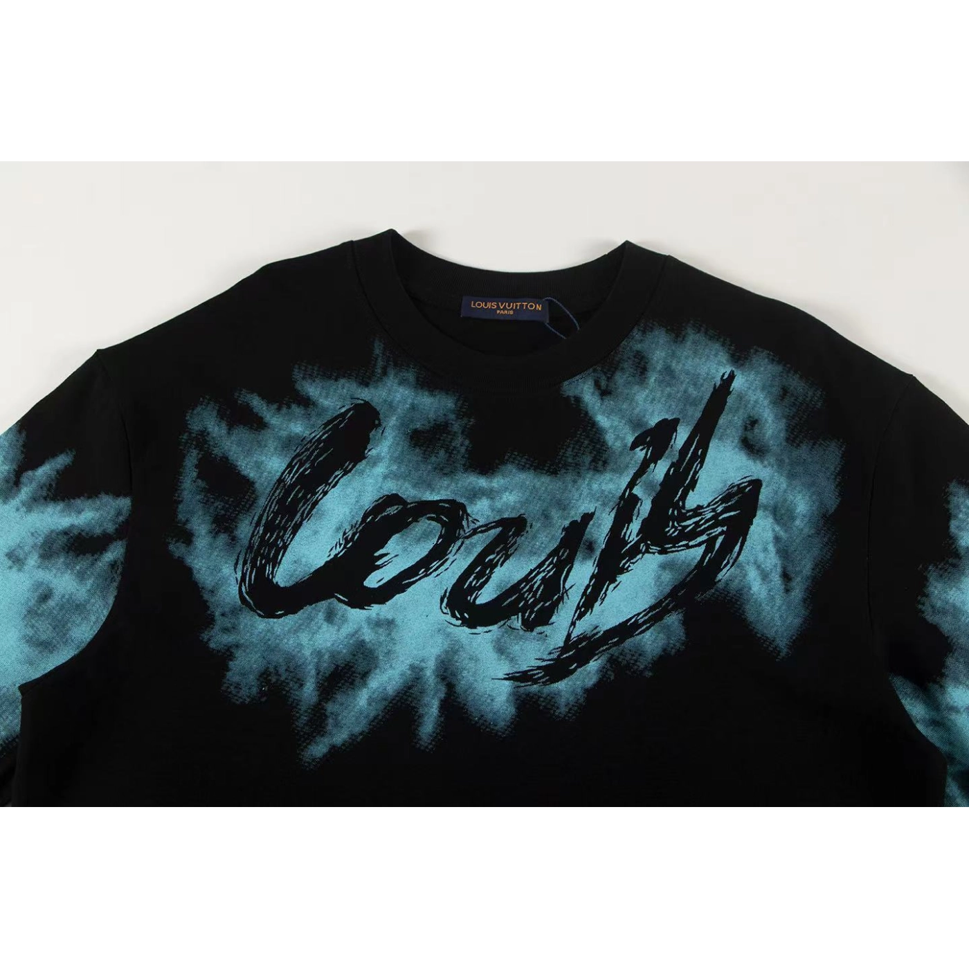 Louis Vuitton T-shirt Z034 Black/White/Gray