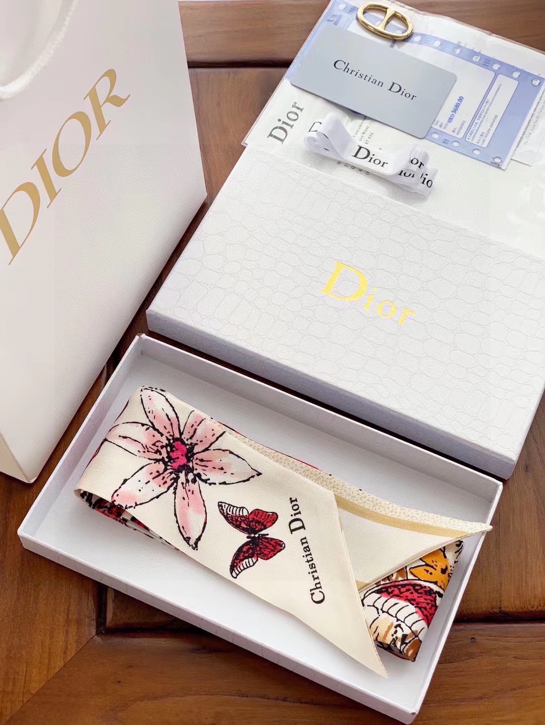 Dior Mitzah Scarf Style 027