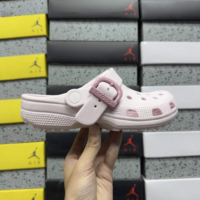 Crocs Star Buckle Clog - Pink