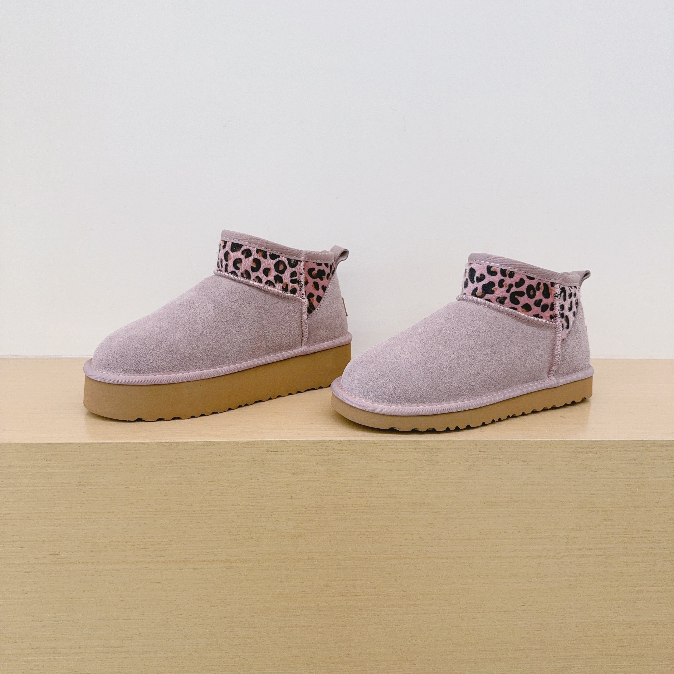 UGG Kids Platform 6109 Leopard Color-Block