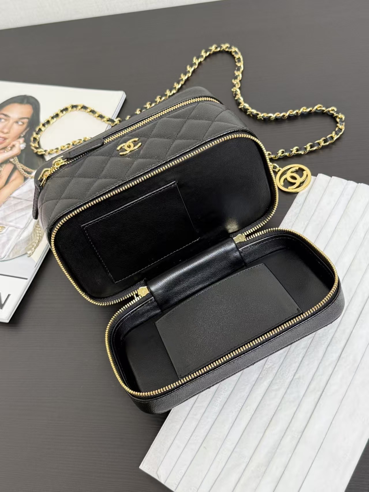 TOP version Chanel chain shoulder bag