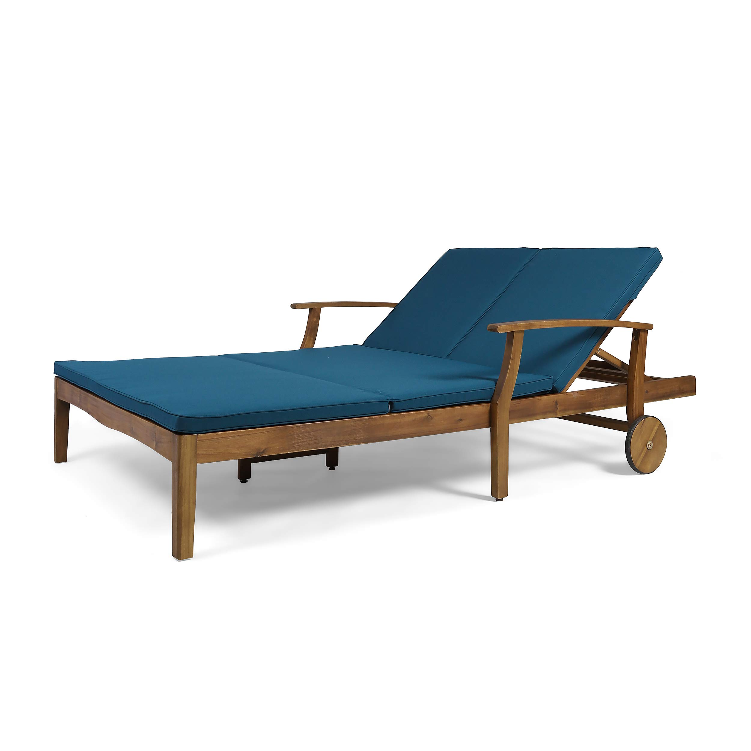 Samantha Double Chaise Lounge for Yard & Patio