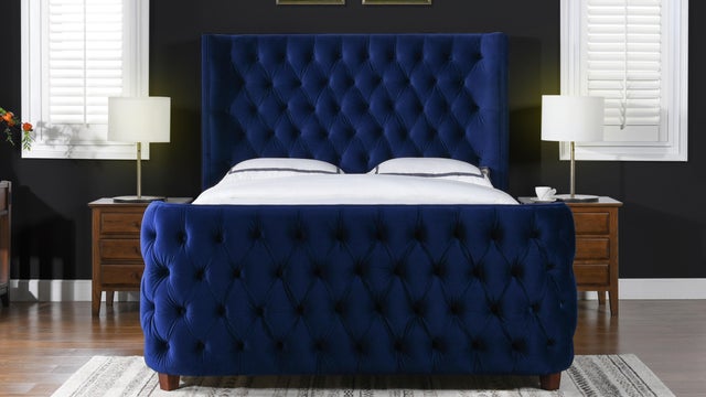 Jennifer Taylor Home Brooklyn King Tufted Panel Bed